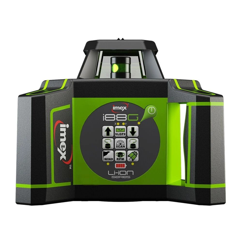 Imex I88G Cordless Self-Levelling Laser Level 600m With LRX10 Digital Receiver 3 Imex I88G Cordless Self-Levelling Laser Level 600m With LRX10 Digital Receiver - Image 3