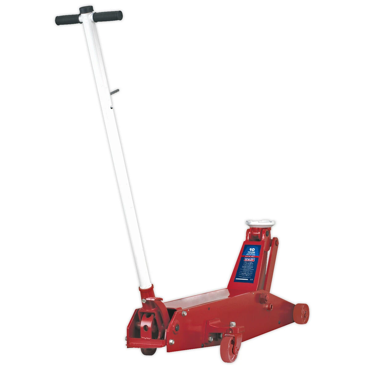 Sealey Premier Hydraulic Long Reach Trolley Jack 10-Tonne 1 Sealey Premier Hydraulic Long Reach Trolley Jack 10-Tonne