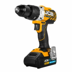 JCB Cordless 18v Brushless Combi Drill With 2 X 4.0Ah Li-Ion Batts & Case