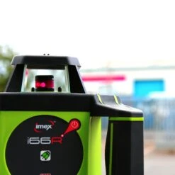 Imex I66R Cordless Self-Levelling Laser Level 400m With LRX6 Digital Receiver -Tools Shop 3. 1000 x 1000 site shot 2