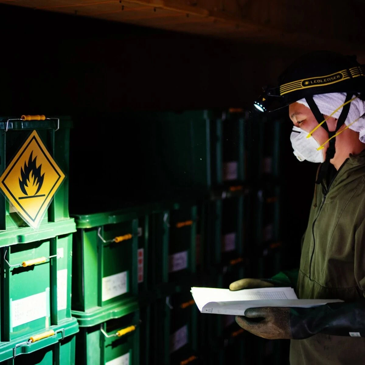 Ledlenser ILH8R ATEX Intrinsically Safe Head Torch 300 Lumens 2 Ledlenser ILH8R ATEX Intrinsically Safe Head Torch 300 Lumens - Image 2