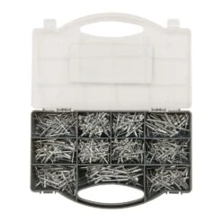 Fixman Pop Rivet Assortment With Storage Case 650 Pieces