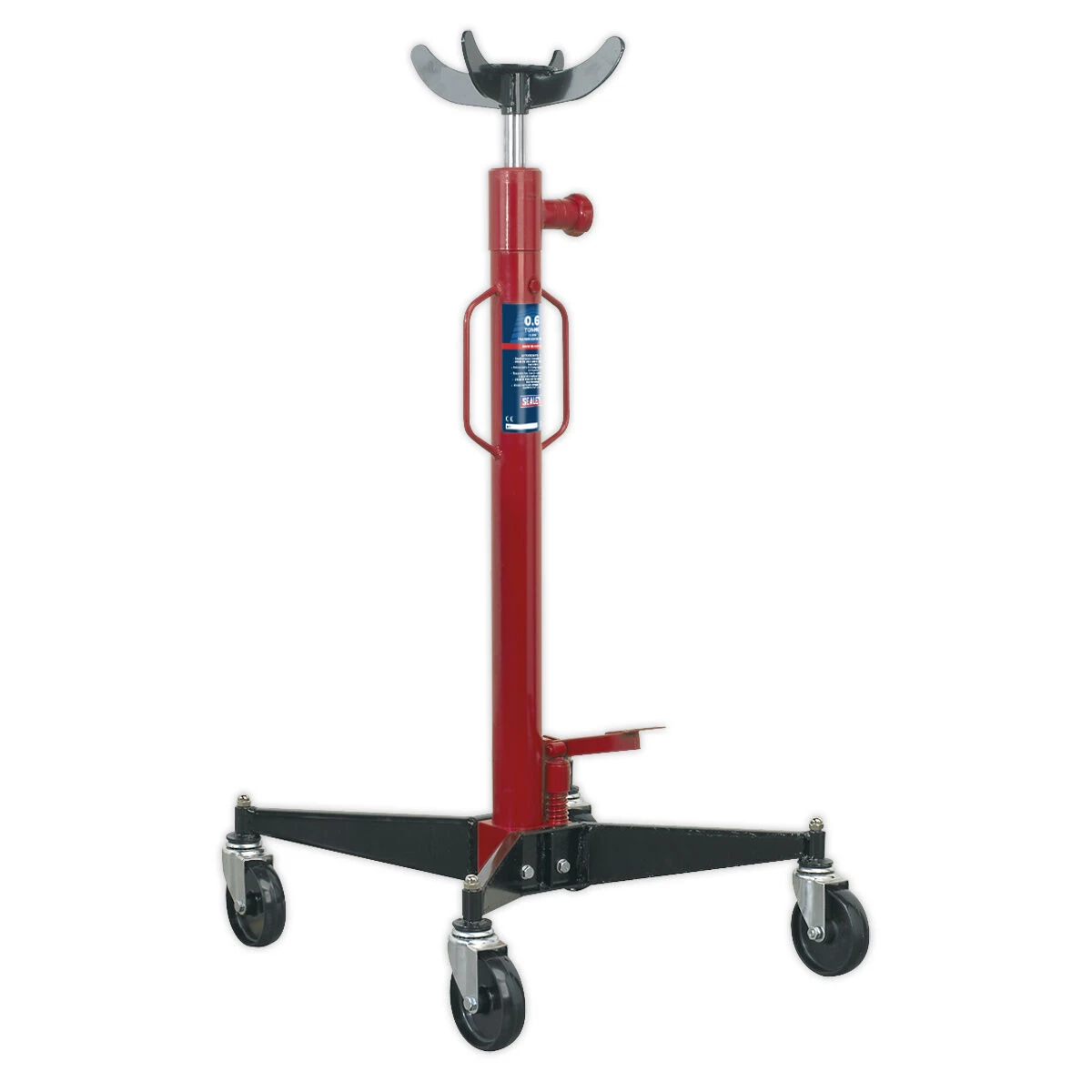 Sealey Premier Hydraulic Vertical Transmission Trolley Jack 0.6-Tonne 1 Sealey Premier Hydraulic Vertical Transmission Trolley Jack 0.6-Tonne