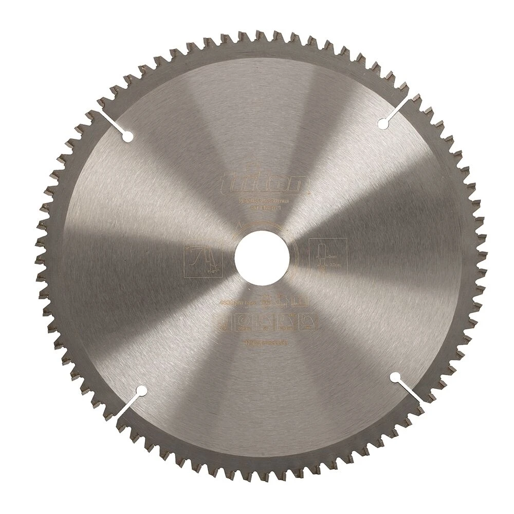 Triton Tungsten Carbide Woodworking Saw Blade - 250 X 30mm 80T 1 Triton Tungsten Carbide Woodworking Saw Blade - 250 X 30mm 80T
