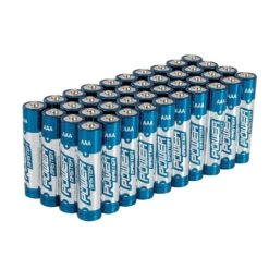 PowerMaster AAA Super Alkaline Batteries LR03 (Pack Of 40)