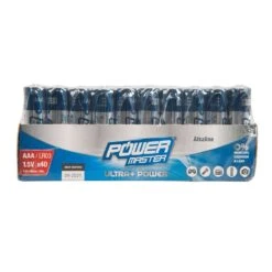PowerMaster AAA Super Alkaline Batteries LR03 (Pack Of 40) -Tools Shop 867060 enwnmpro3