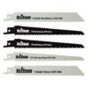 Triton Reciprocating Saw Wood / Metal Blade Set 150mm X 1/2" (Pack Of 5)