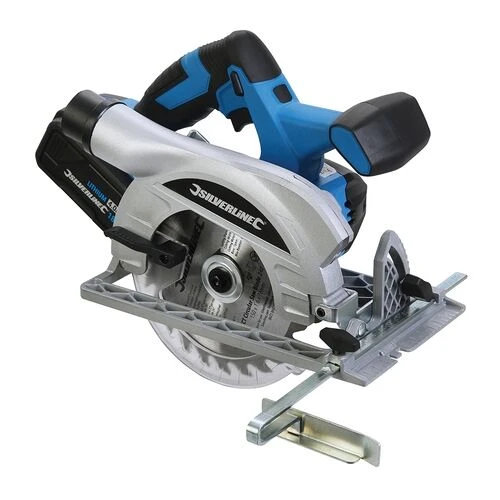 Silverline Cordless 18v Circular Saw 150mm With Battery 1 Silverline Cordless 18v Circular Saw 150mm With Battery