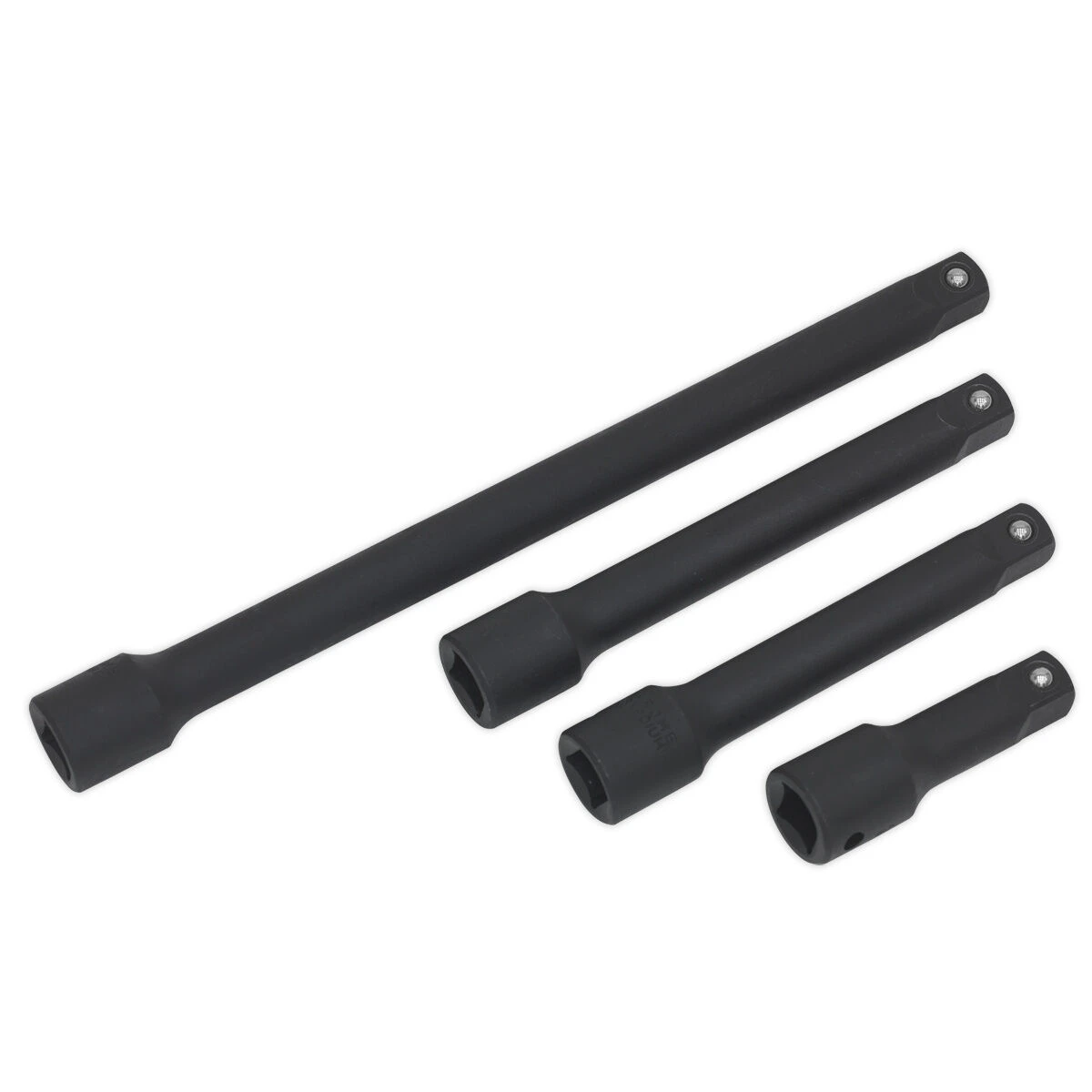 Sealey Premier 1/2in Impact Extension Bar Set 4-Piece 1 Sealey Premier 1/2in Impact Extension Bar Set 4-Piece