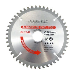 Toolpak Professional TCT Aluminium Cutting Circular Saw Blades (Various Sizes)