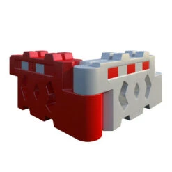 Bison Water Filled Chapter 8 Barrier Red & White 2m X 1m