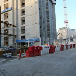 Bison Water Filled Chapter 8 Barrier Red & White 2m X 1m -Tools Shop Bison Barrier 3