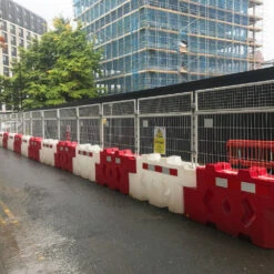 Bison Water Filled Chapter 8 Barrier Red & White 2m X 1m -Tools Shop Bison Barrier 5