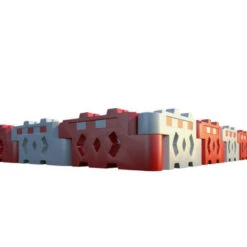 Bison Water Filled Chapter 8 Barrier Red & White 2m X 1m -Tools Shop Bison Barrier 7