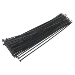 Sealey Cable Ties Black 4.8 X 380mm Pack Of 100