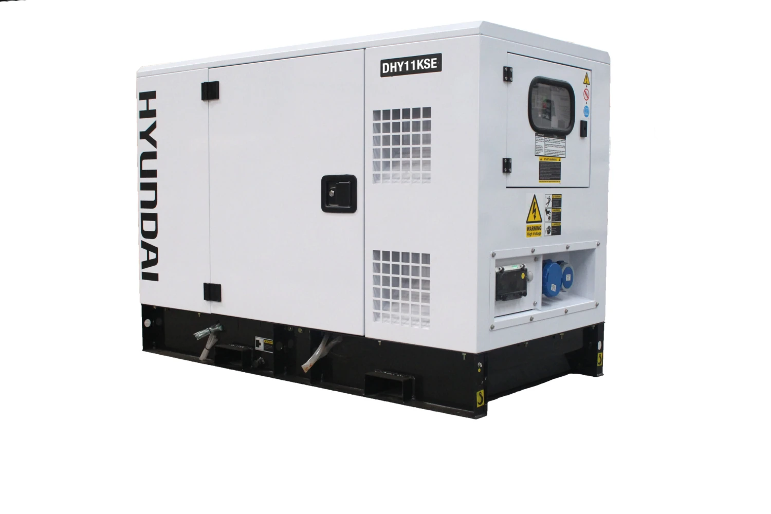 Hyundai DHY11KSE Silenced 3-Phase Diesel Generator 8.8kW/11kVA 2 Hyundai DHY11KSE Silenced 3-Phase Diesel Generator 8.8kW/11kVA - Image 2