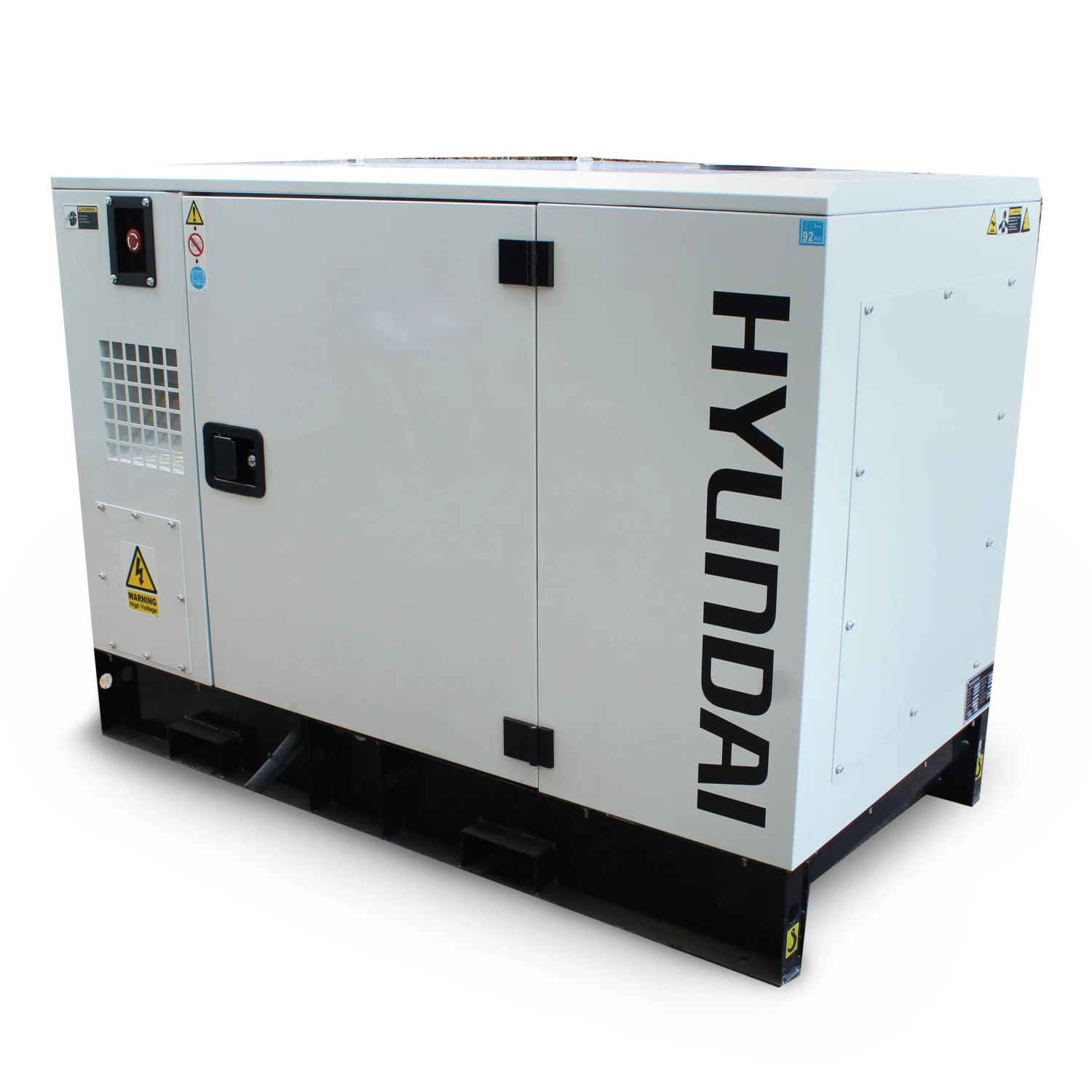 Hyundai DHY11KSE Silenced 3-Phase Diesel Generator 8.8kW/11kVA 1 Hyundai DHY11KSE Silenced 3-Phase Diesel Generator 8.8kW/11kVA