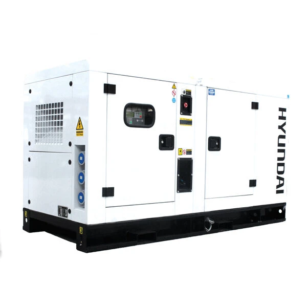 Hyundai DHY28KSE Silenced 3-Phase Diesel Generator 22kW/28kVA 1 Hyundai DHY28KSE Silenced 3-Phase Diesel Generator 22kW/28kVA