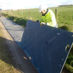 E-Mat Heavy Duty Ground Protection Access Mat 2.4m X 1.2m