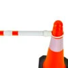 Extendable Road Cone Bar Pole 1.3 To 2.2m (Various Colours)