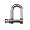 Faithfull Chain D-Shackle 8mm Stainless Steel
