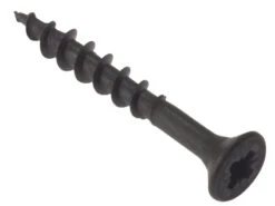 ForgeFix Carcass Chipboard Screw 4.2mm Black Phosphate Box Of 200 (32 Or 45mm)