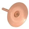 ForgeFix Copper Disc Roofing Slate Rivet 20x20x1.5mm Pack Of 100