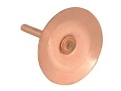 ForgeFix Copper Disc Roofing Slate Rivet 20x20x1.5mm Pack Of 100