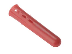 ForgeFix Expansion Wall Plug Plastic Multi-Purpose Red (Qty Options)