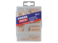 ForgeFix Wooden Dowel Assorted Set 46-Piece Forge Pack