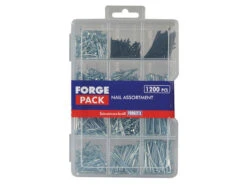 ForgeFix Assorted Nails & Organiser Set 1200-Piece Forge Pack Kit