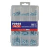 ForgeFix Hexagon Bolts Nuts & Washers Set Zinc Plated 285-Piece Kit