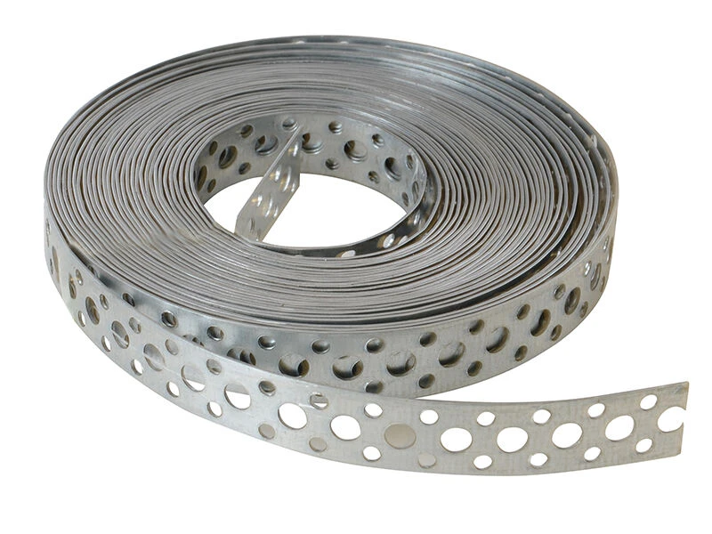 ForgeFix Heavy-Duty Galvanised Fixing Band 20mm X 10m 1 ForgeFix Heavy-Duty Galvanised Fixing Band 20mm X 10m