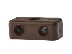 ForgeFix Modesty Joining Block Assembly Joint No6-8 Brown - Bag Of 100