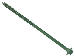 ForgeFix Timber Fixing Screw Hex-&-Torx Head Green Treated Tub Qty's (Various Sizes)