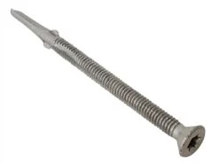 ForgeFix TechFast Timber-to-Steel Countersunk Wing Screw Torx Box Qty's (Various Sizes)