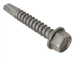 ForgeFix TechFast Sheet Metal-to-Steel Hex Roofing Screw Box Of 100 (Various Sizes)