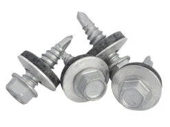 ForgeFix TechFast Cladding Stich Screw 6.3x22mm Hex Head Self-Drill Bag Of 100 -Tools Shop FORTFHS6322 A