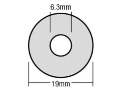 ForgeFix TechFast Bonded EPDM Sealing Washer Box Of 100 (Various Sizes) -Tools Shop FORTFW1963