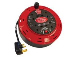 Faithfull Cassette 10mtr Cable Extension Reel 240v/13a