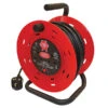 Faithfull Open Drum 25mtr Cable Extension Reel 240v/13a