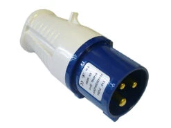 Faithfull 16amp Industrial Plug Blue 240v
