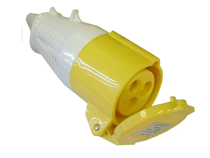 Faithfull 32amp Industrial Coupler/Socket Yellow 110v 1 Faithfull 32amp Industrial Coupler/Socket Yellow 110v