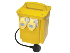 Faithfull 3.3kVA Power Tool Rated Transformer Dual Socket 110v