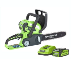 Greenworks G40CS30K2 Cordless 40v Chainsaw 30cm/12in With Battery