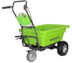 Greenworks G40GC Battery Powered 40v Self Propelled Garden Cart Trolley Bare Unit