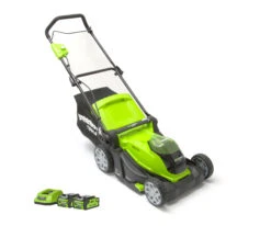 Greenworks G40LM41K2X Cordless 40v Lawn Mower 41cm/16in With Battery