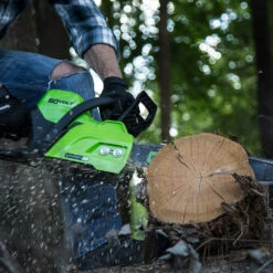 Greenworks GD60CS40 Cordless 60v Chainsaw 40cm/16in Bare Unit -Tools Shop GWGD60CS40 08