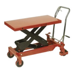 Sealey Hydraulic Platform Truck Scissor Lift Trolley (Various Sizes)