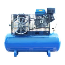 Hyundai HY140200PES Petrol Air Compressor 29cfm Belt Drive 200-Litre With Cast Cylinder -Tools Shop HY140200PS 04 1